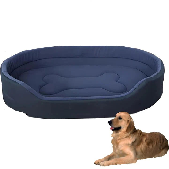 Washable Pet Bed Made with Recycled Cotton and Polyester